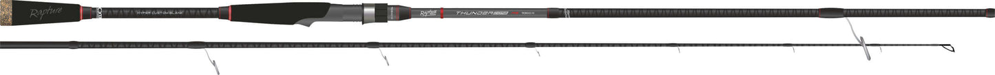 Rapture Thunder Core RS high modulus spinning rod showcasing lightweight design and anti-tangle guides.