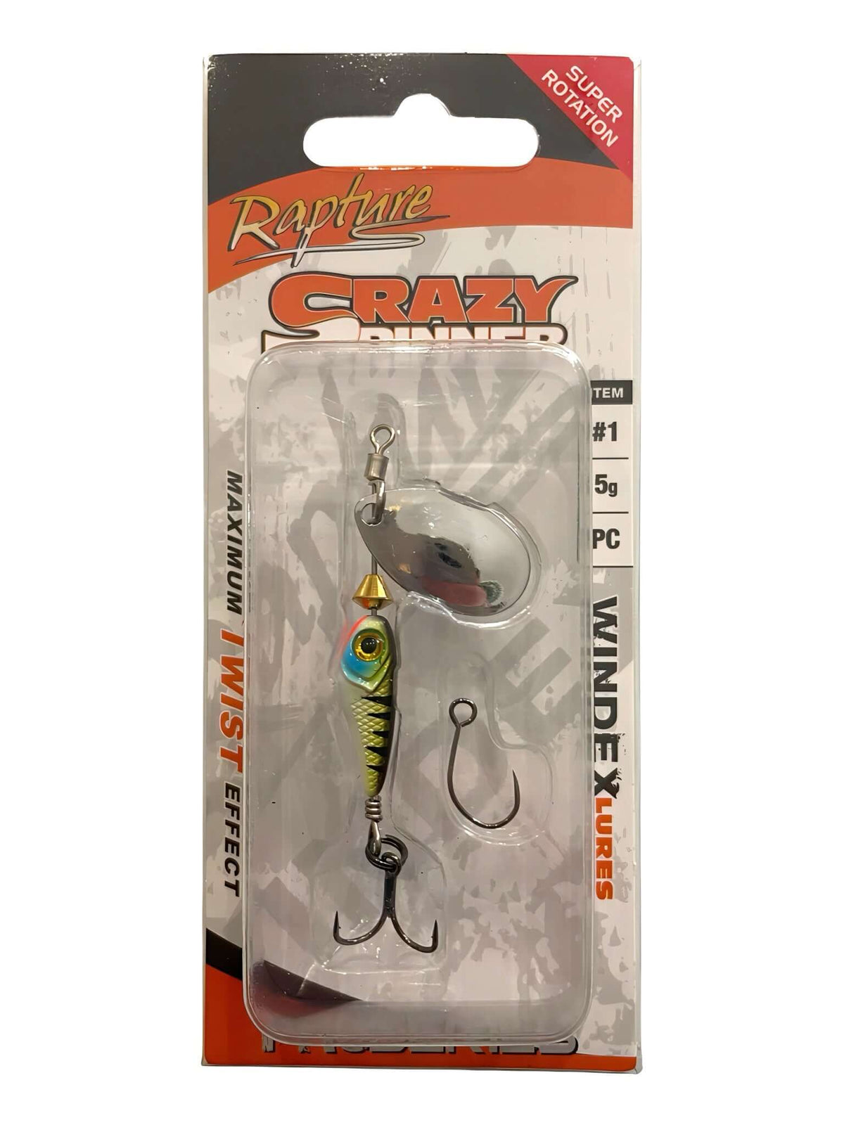 Rapture Crazy Spinner Minnow 5g