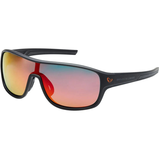 Savage Gear Polarized One Sonnenbrille mit TAC polarisierten Gläsern und UV400 Schutz zum Angeln.