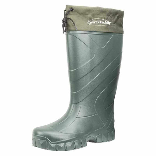 Stivali Termici in EVA Expert Predator, leggeri e impermeabili, ideali per la pesca invernale.