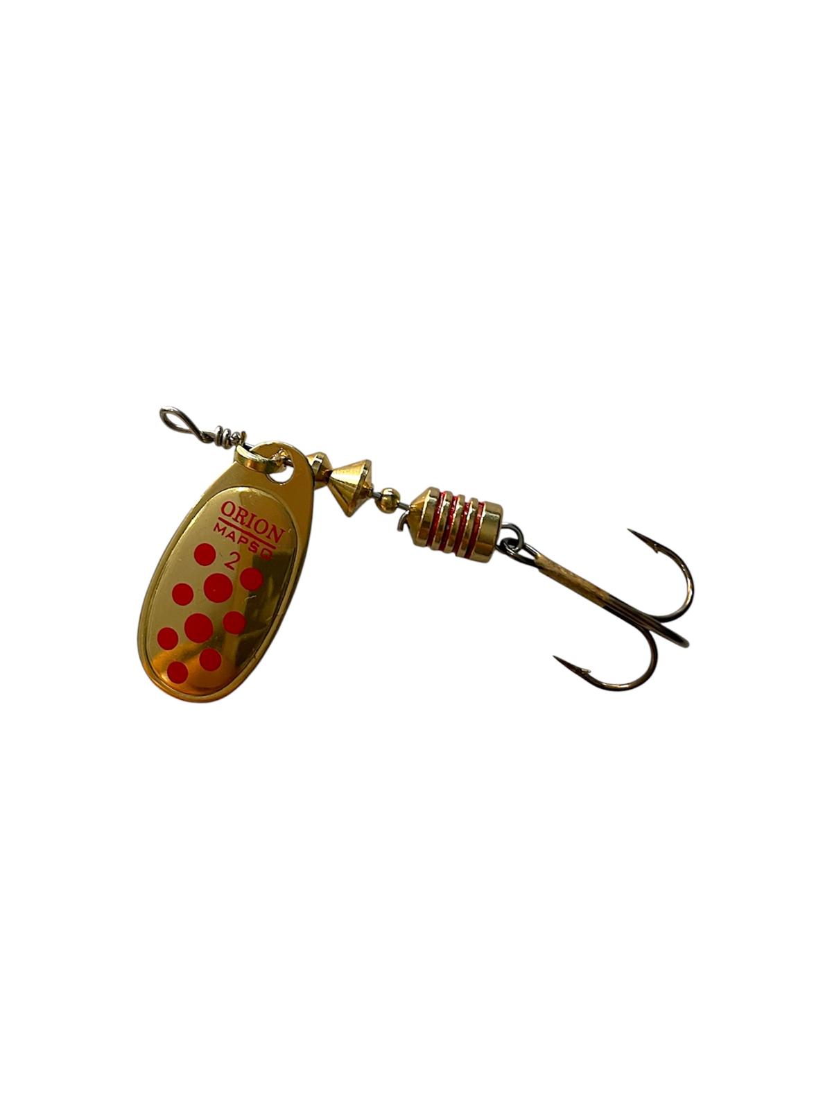 Mapso Reder n.2 - Spinner Dorato con Puntini Rossi 4,5 g