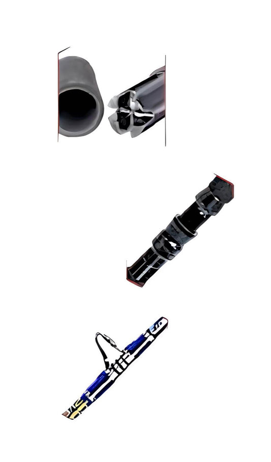 Stand-Up Expert Predator fishing rod details including ferrule and reinforced guides for sea fishing.