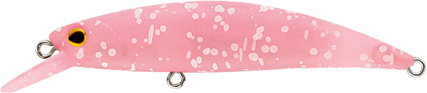 Rapture Bakin Native 70mm/8.5g artificial lure in pink color for ultra-light and light spinning fishing.