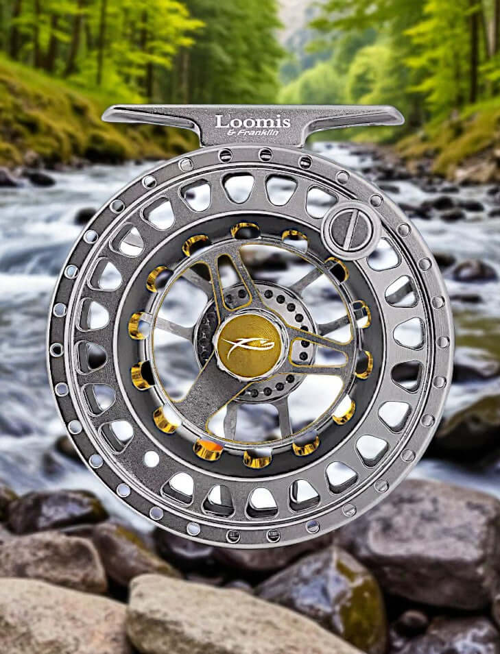 Loomis & Franklin Fly Reel CSL 3/5 - 80×25mm FISHING TIME, è tempo di pesca!