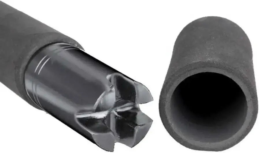 Canna Expert Predator Power Blow, dettaglio della punta in carbonio alto modulo per pesca.
