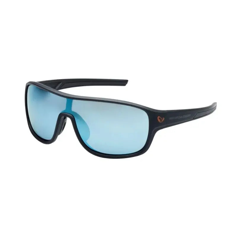Savage Gear Polarized One sunglasses featuring TAC polarized lenses and UV400 protection for enhanced fishing visibility.