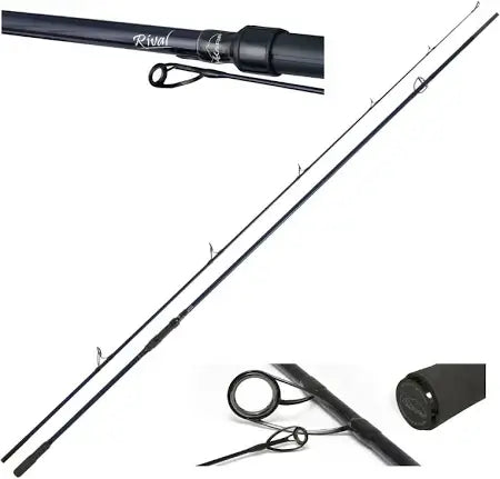 K-Karp RIVAL fishing rod showcasing its robust design and features for high-performance carp fishing.