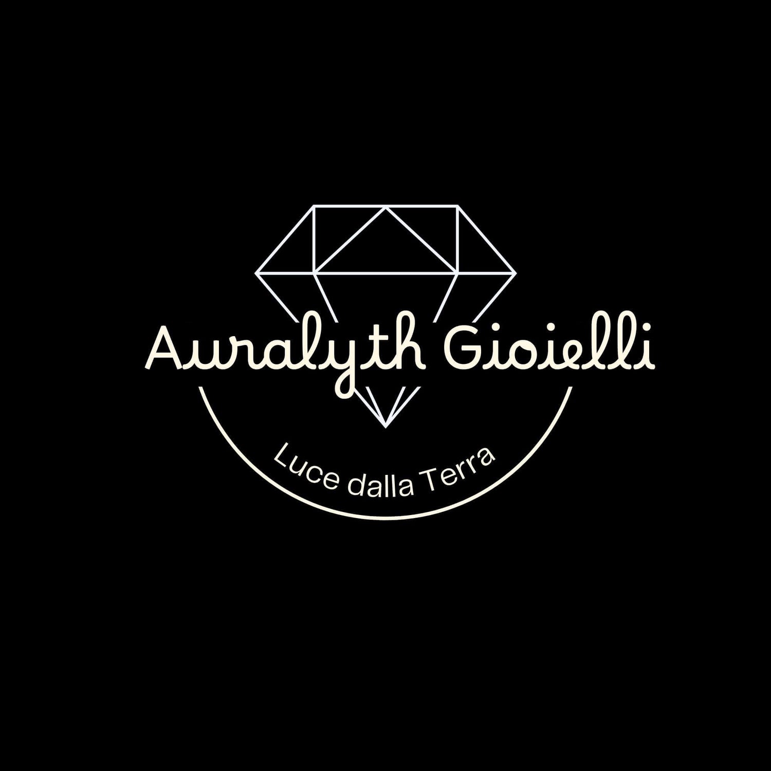 Logo di Auralyth Gioielli, rappresentante il marchio di gioielli artigianali della Valsesia.