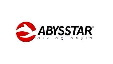 Logo of ABYSSTAR, representing a trusted brand in diving, snorkeling, and apnea gear.
