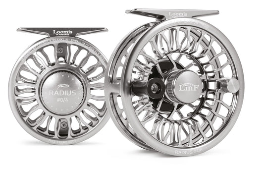 Loomis & Franklin Fliegenrolle Radius 0/4 - 74 mm