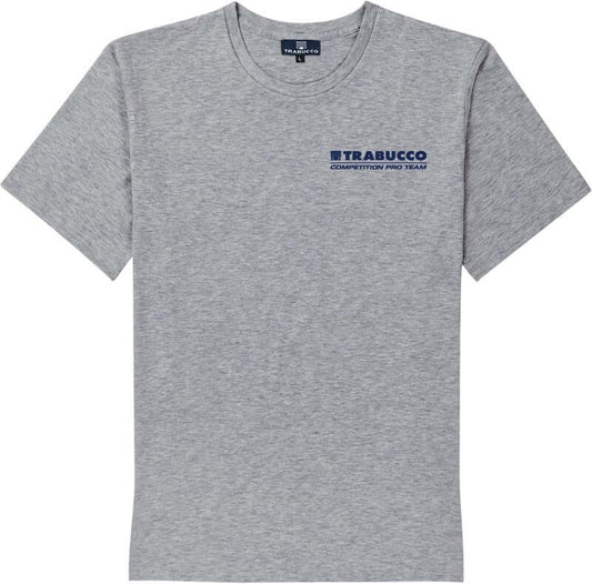 Trabucco GNT T-Shirt in gray, designed for competition and comfort during fishing sessions.