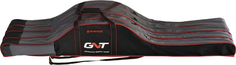 Trabucco GNT Match Team – Match Rod 4+1, fodero portacanne con quattro scomparti per la massima protezione.