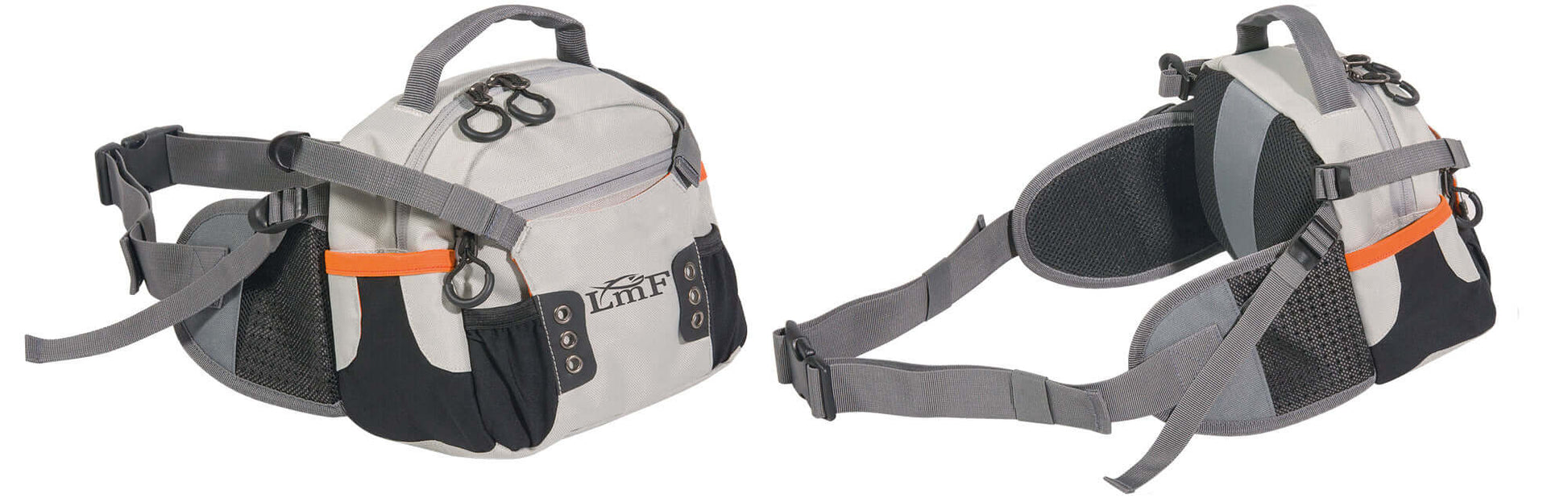 LMF Hip Pack S, marsupio tecnico compatto per pesca a mosca, spinning e street fishing.