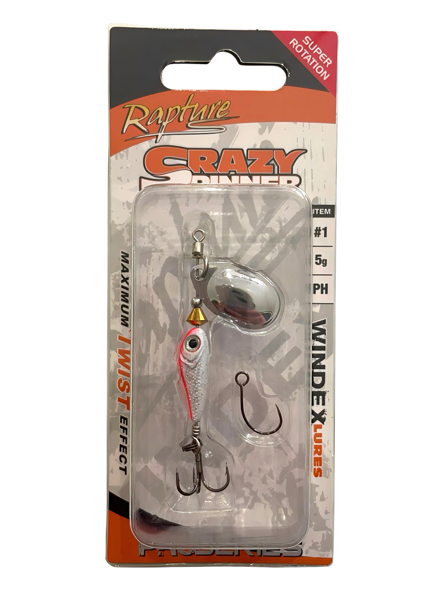 Rapture Crazy Spinner Minnow 5g