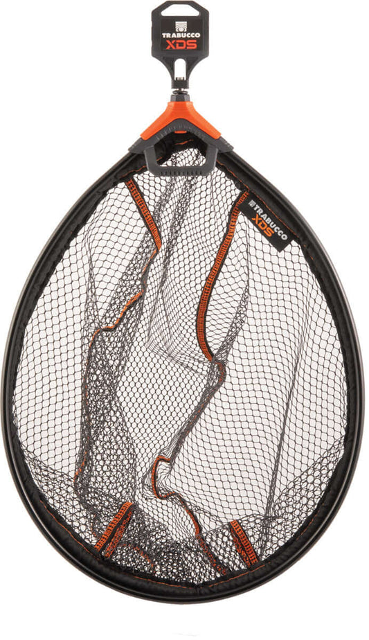 Trabucco XDS Power Rubber 4×8 Mesh – rete guadino resistente per massima protezione del pesce.