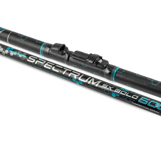 Trabucco Spectrum SX Bolo fishing rod showcasing its lightweight design and modern features.