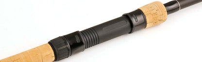 K-Karp Crusader XT rod 390cm close-up showing handle and reel seat for enhanced fishing performance.