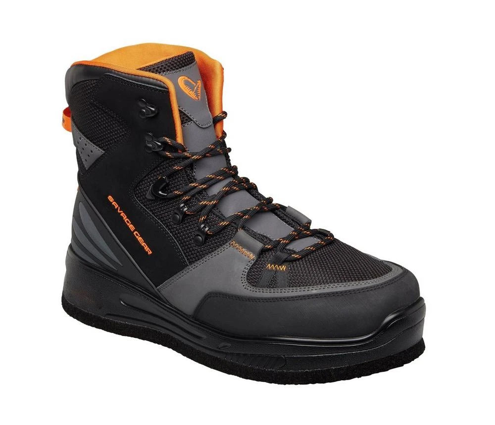 Savage Gear SG8 Felt Wading Boot – Scarponi da Wading con Suola in Feltro