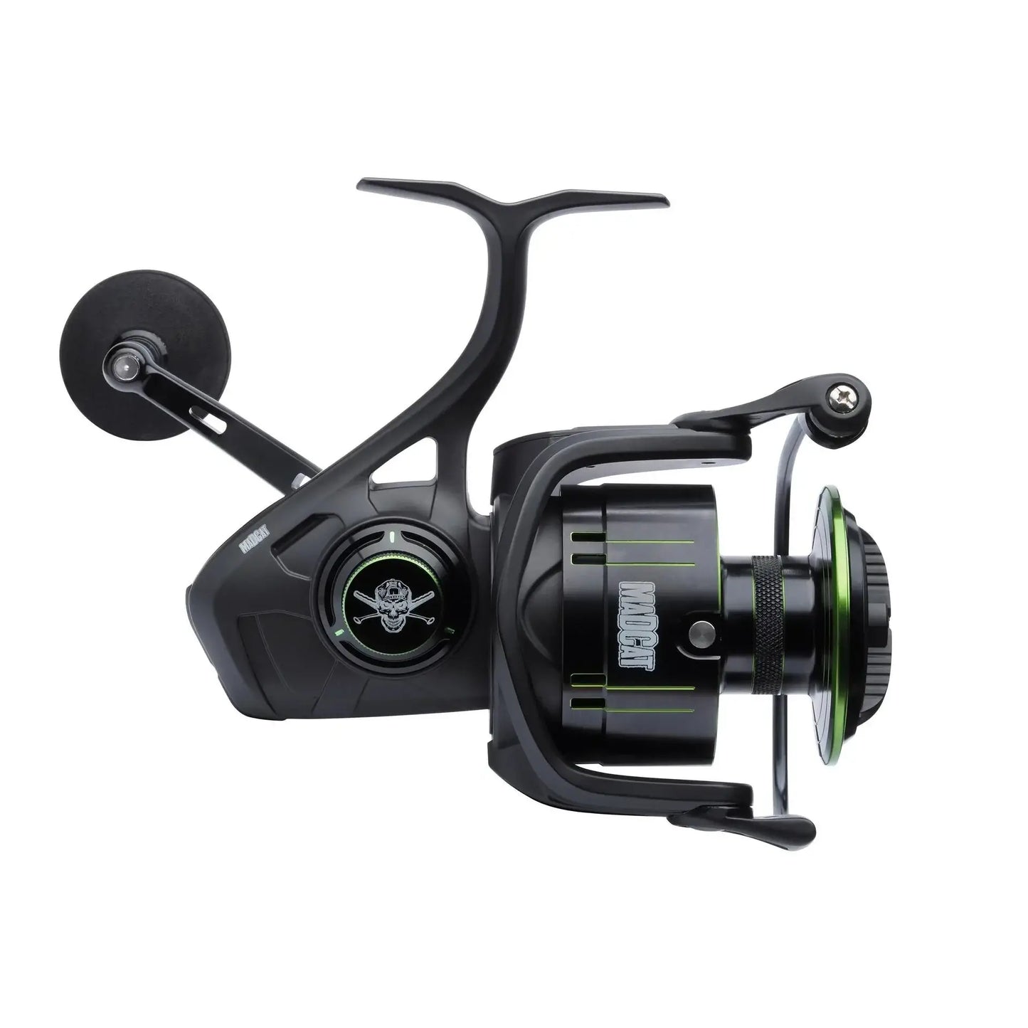 Madcat Dominion Spinning Reel con telaio in alluminio resistente per affrontare i grandi predatori d’acqua dolce.
