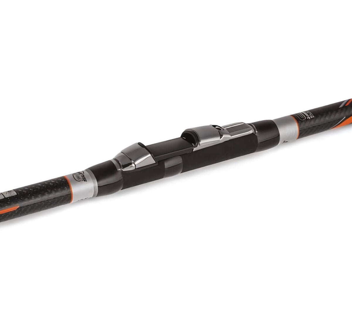 Trabucco Hidrogen Competizione KW surfcasting rod showcasing high-modulus carbon construction and precision features.