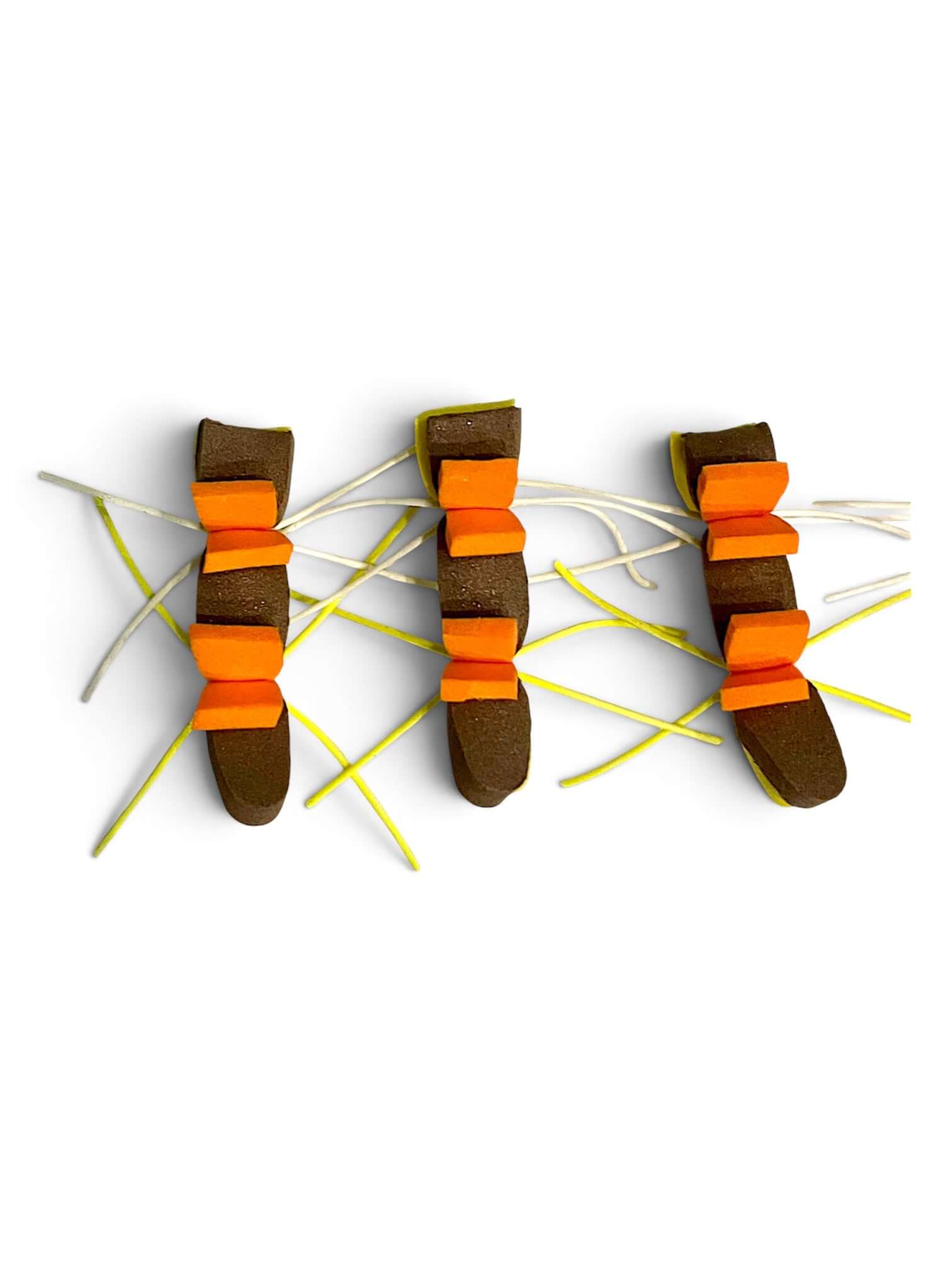 Chernobyl Ant - Yellow/Brown foam fly, designed for fishing in rivers and streams.