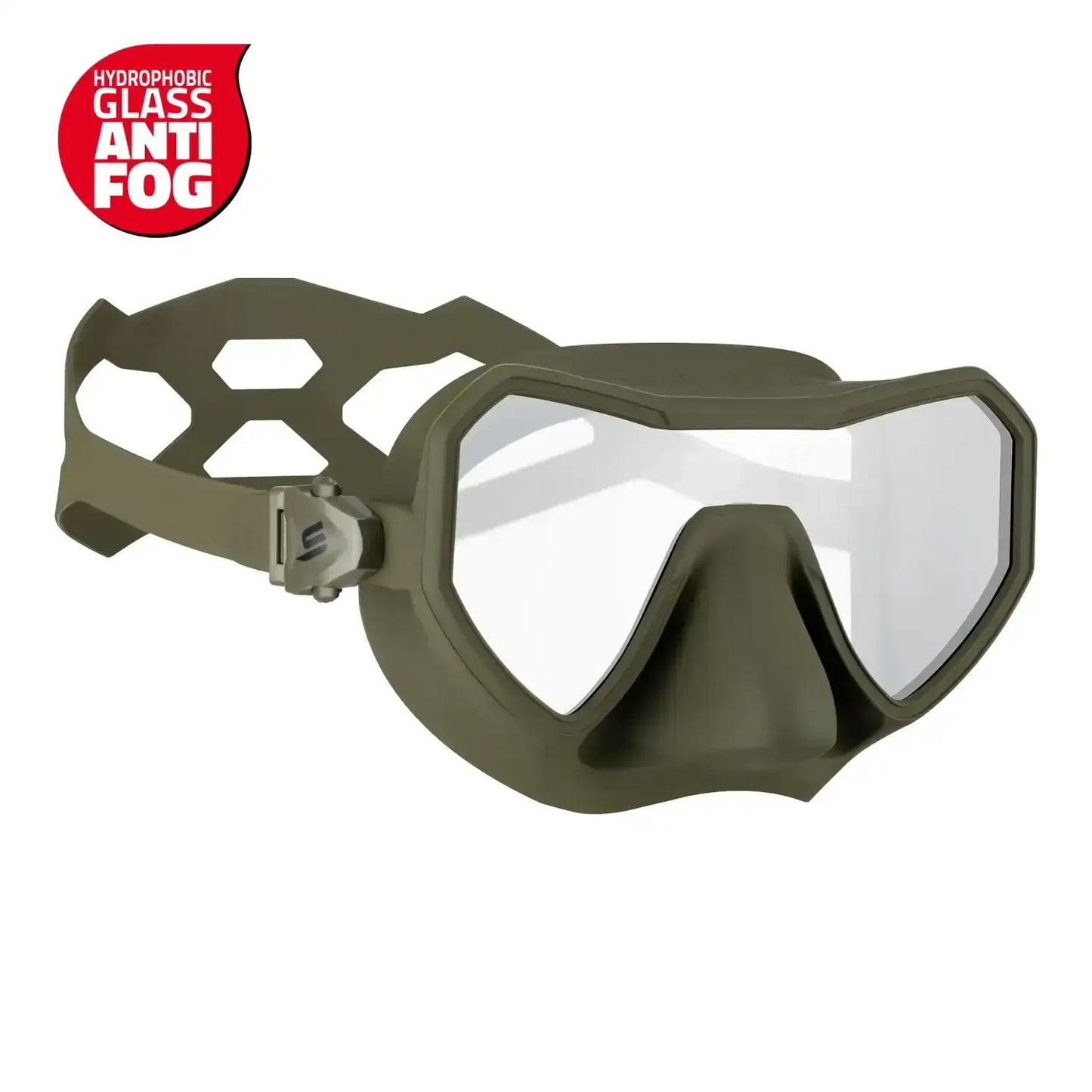 Salvimar Neo Anti-Fog – Maschera Monovetro (Military Green)