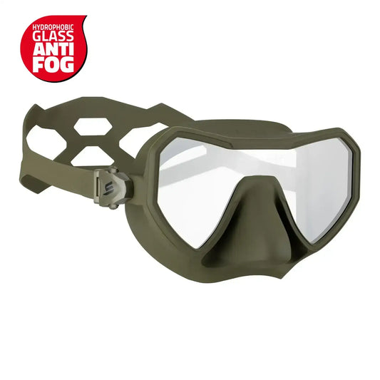 Salvimar Neo Anti-Fog – Maschera Monovetro (Military Green)