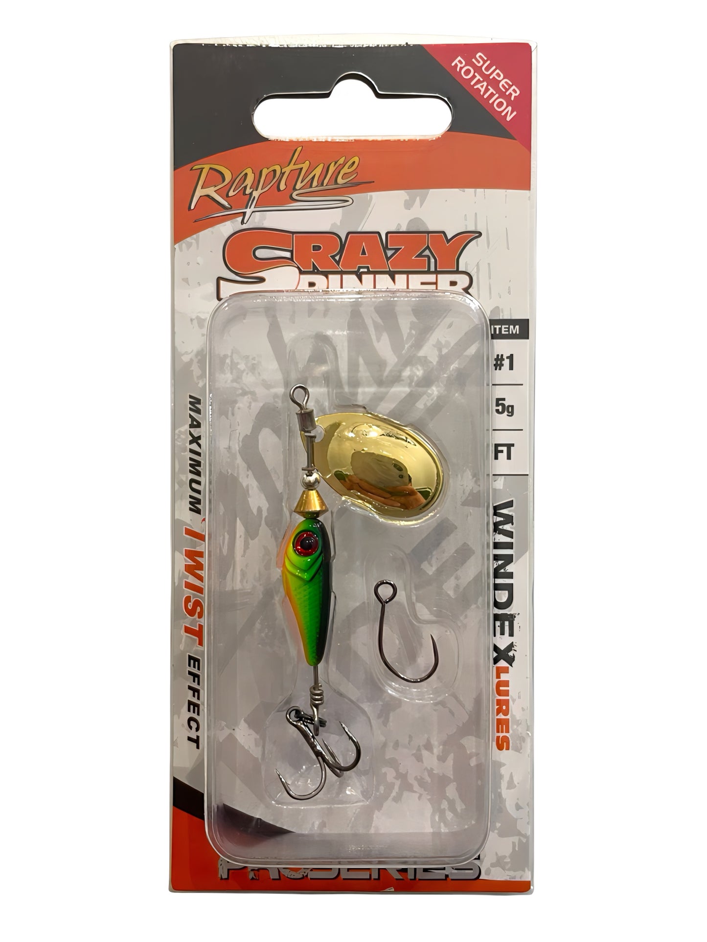 Rapture Crazy Spinner Minnow 5g