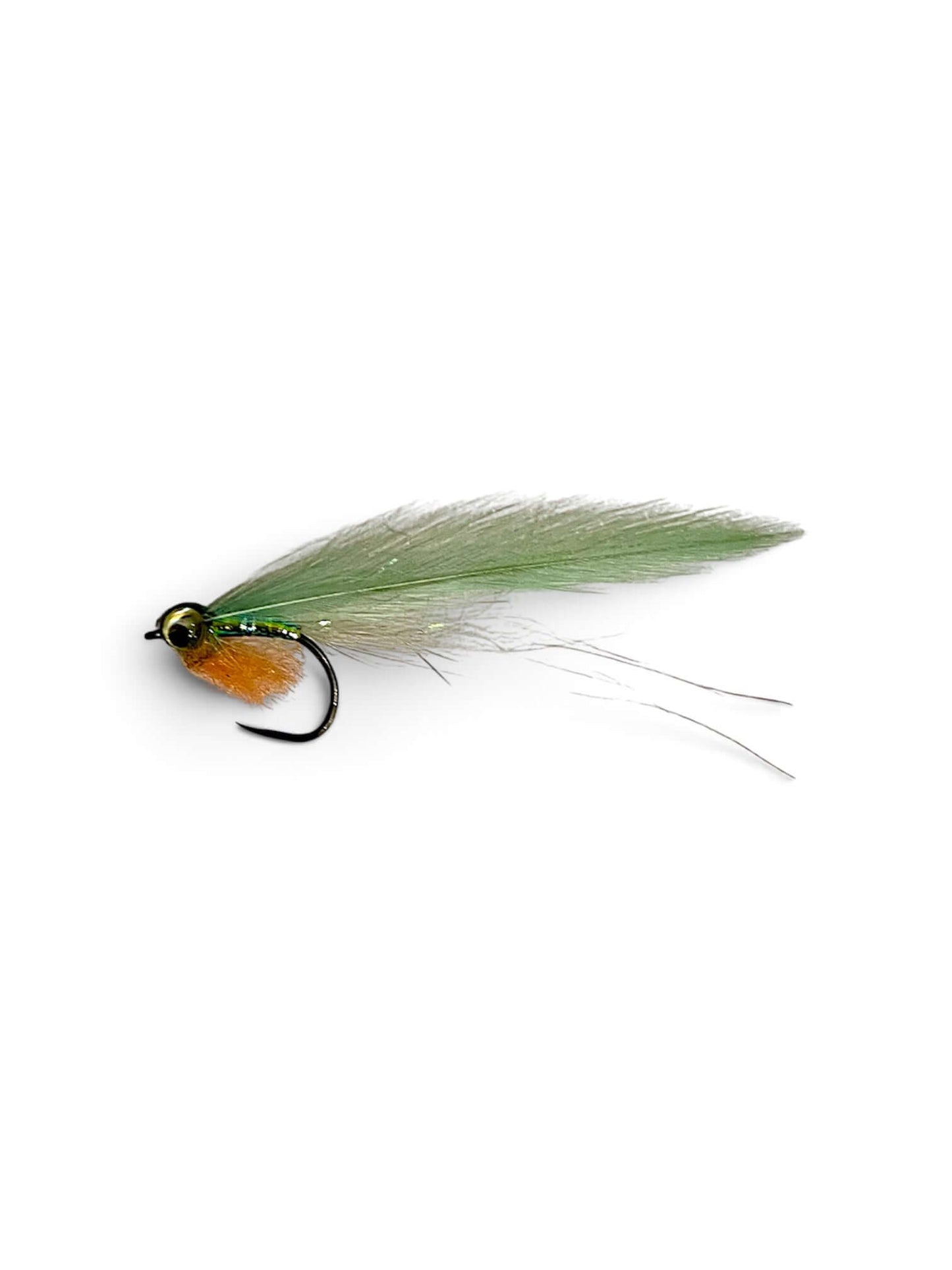 Fish Baits crafted streamer artigianali displayed on foam, showcasing quality materials and vibrant colors for fishing.