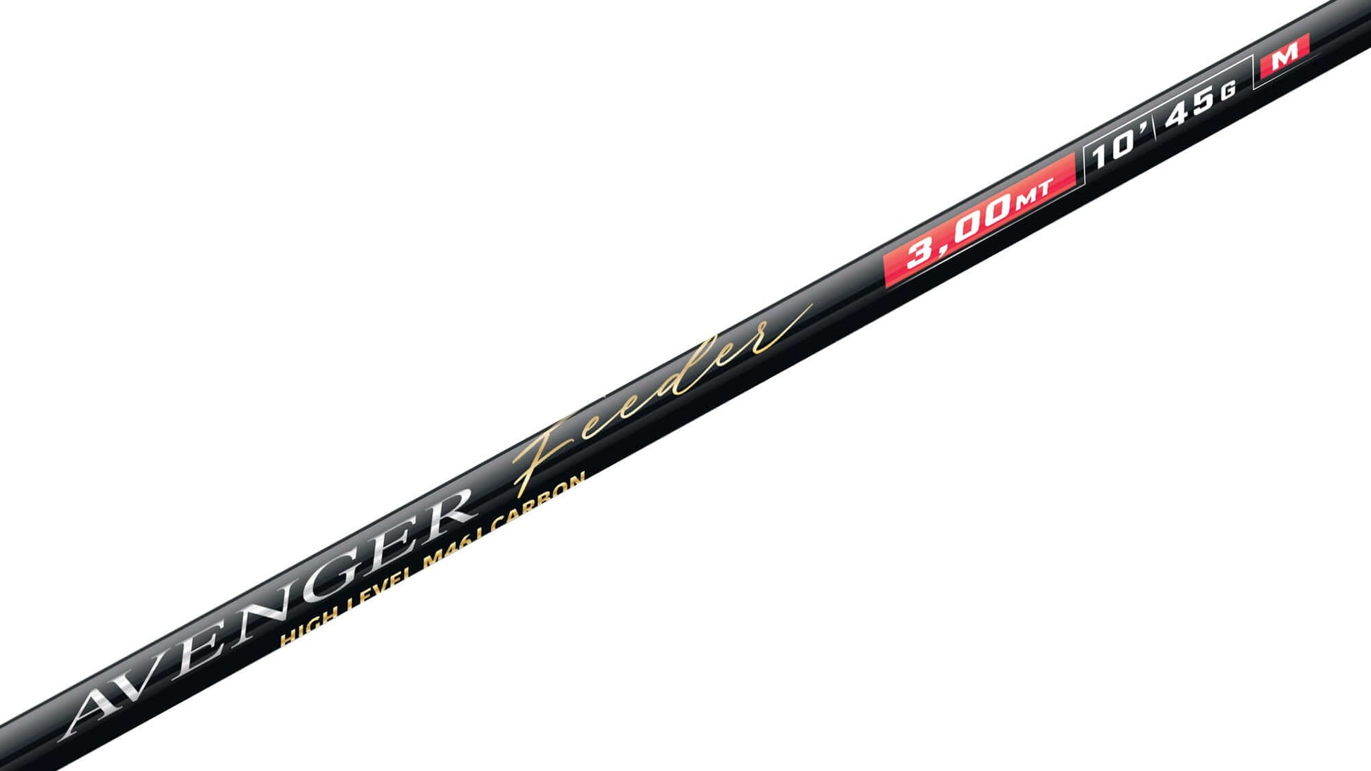 Colmic Avenger Feeder 3 Sezioni + 3 Cime in Carbonio, canna da pesca in carbonio, lunghezza 3.00 mt, 10-45 g.