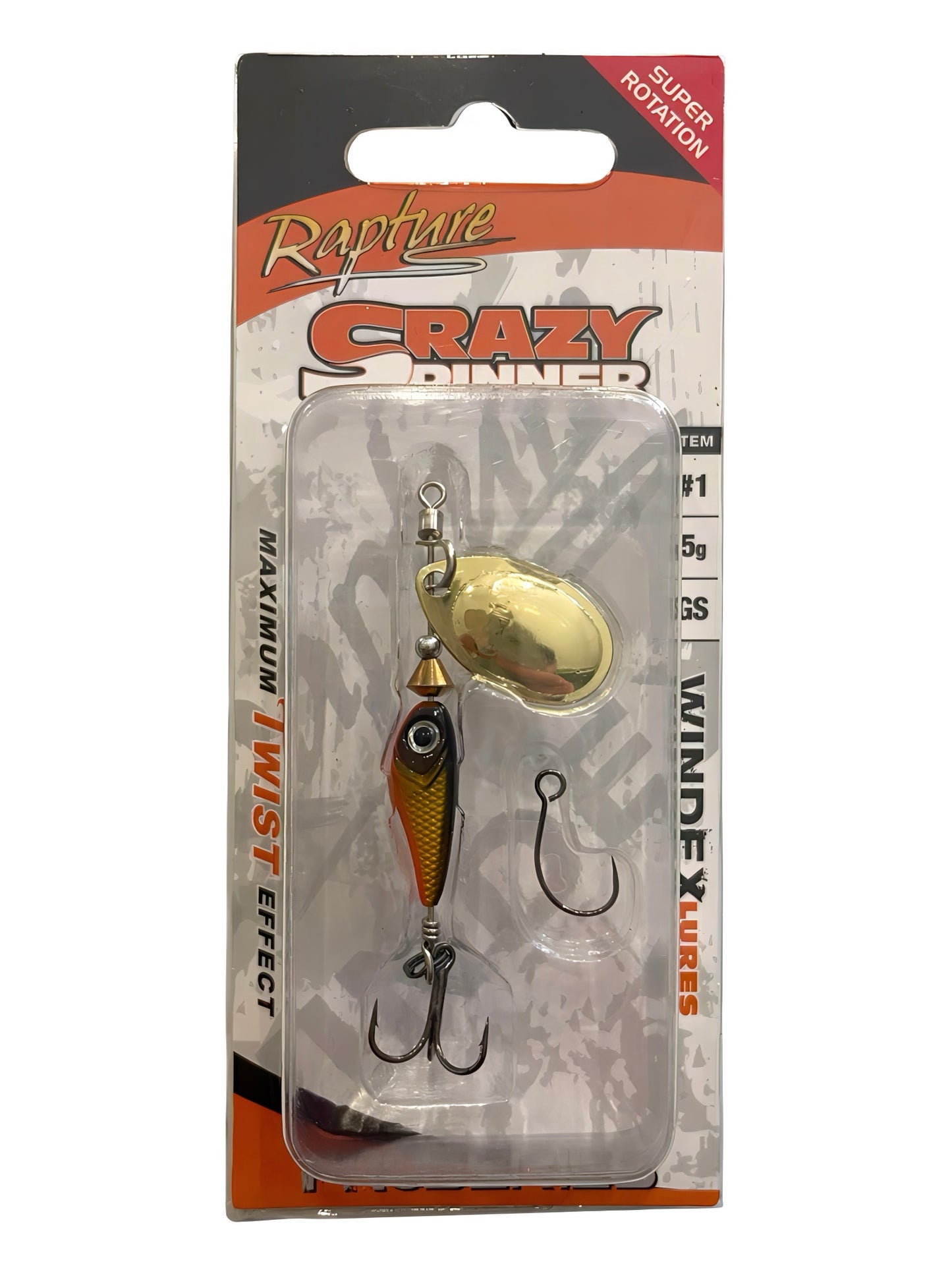 Rapture Crazy Spinner Minnow 5g