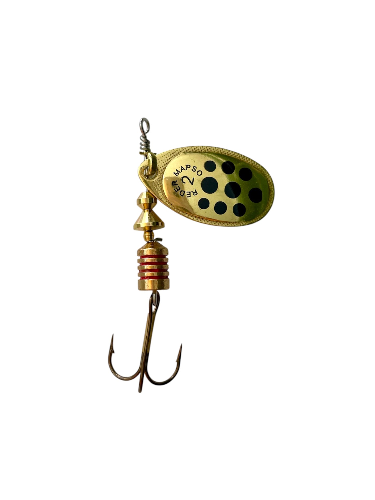 Mapso Reder n.2 – Spinner Dorato con Puntini Neri 4 g