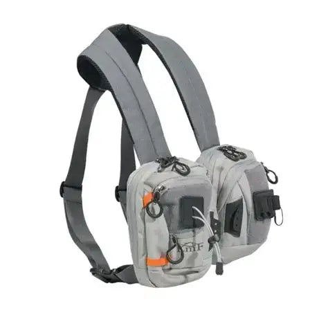 LMF Double Vest Pack - gilet tecnico per la pesca con tasche funzionali e design ergonomico.