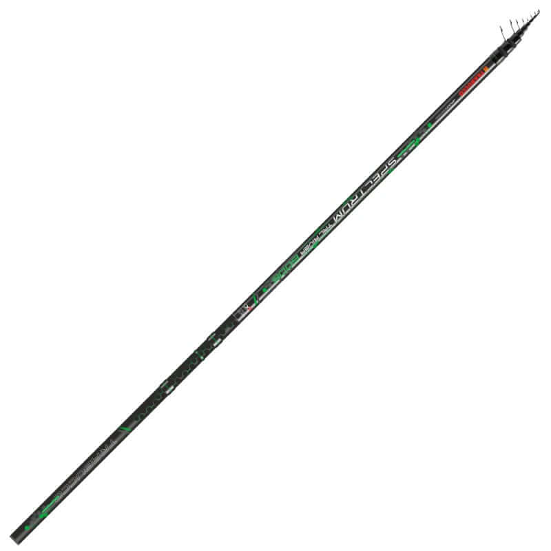 Trabucco Spectrum TRL River MLT telescopic fishing rod for river trout fishing with precision and versatility.
