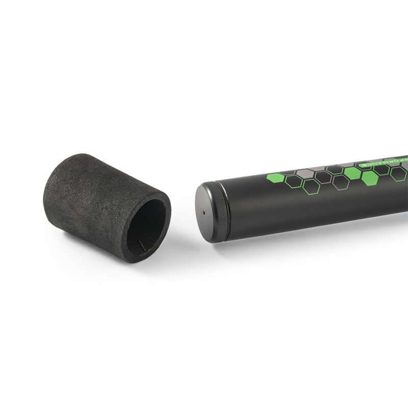 Trabucco Spectrum TRL handle and cap close-up for fishing rod precision and versatility.