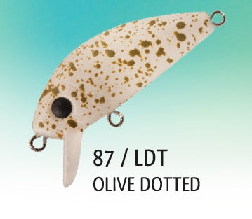 RAPTURE PRO RYOKO CRANK S LDT 45mm/4g - OLIVE DOTTED - FISHING TIME, è tempo di pesca!