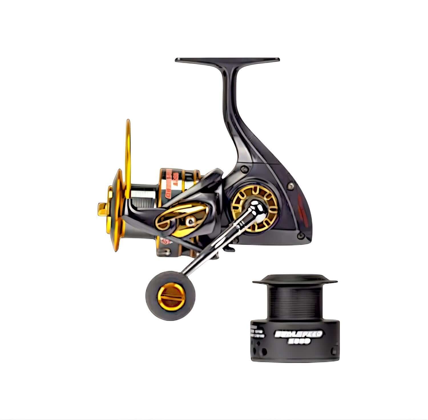 expert fishing reel Predator Dual Speed How to Set Up Experience smooth operation with Fisketyp_Gädda Color:Gold Head Cisco