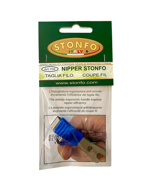 Nipper Stonfo – Taglia Filo in Acciaio Inox con Spillo Pulisci-Occhiello