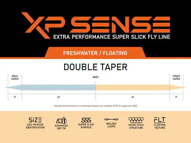 LMF XP Sense Fly Line DT