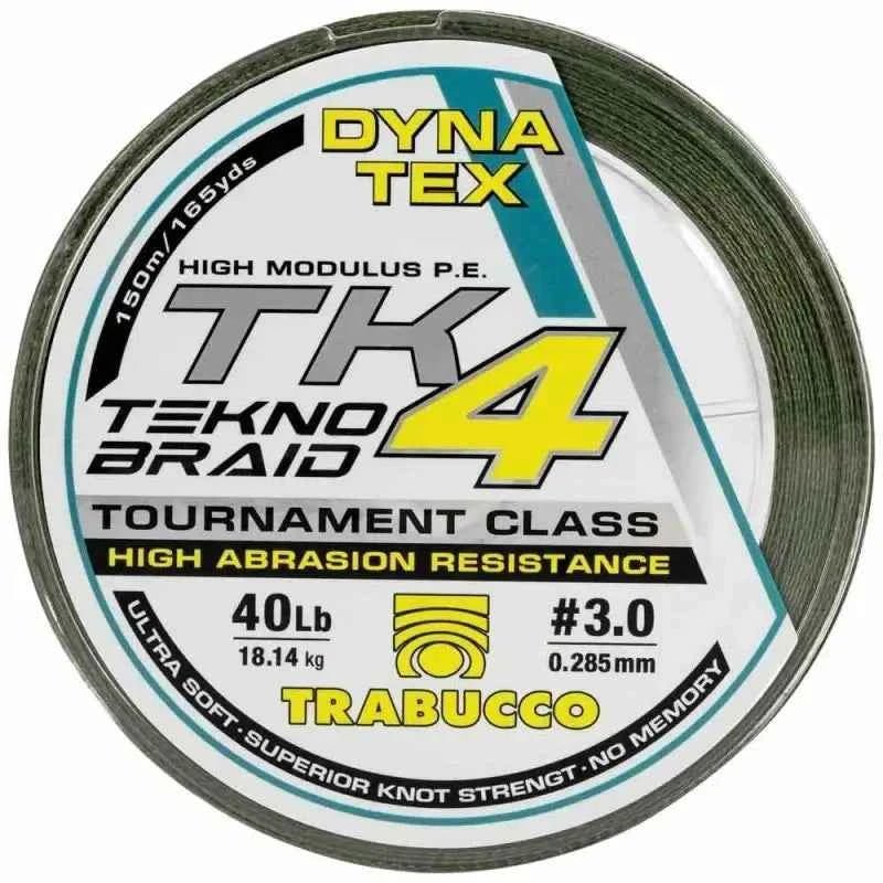 Dyna - Tex TK4 Tekno Braid 150m * 0.100 mm - FISHING TIME, è tempo di pesca!
