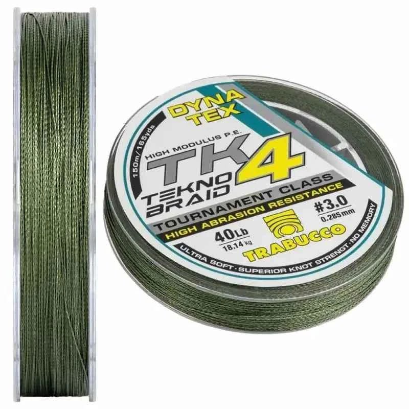 Dyna - Tex TK4 Tekno Braid 150m * 0.100 mm - FISHING TIME, è tempo di pesca!