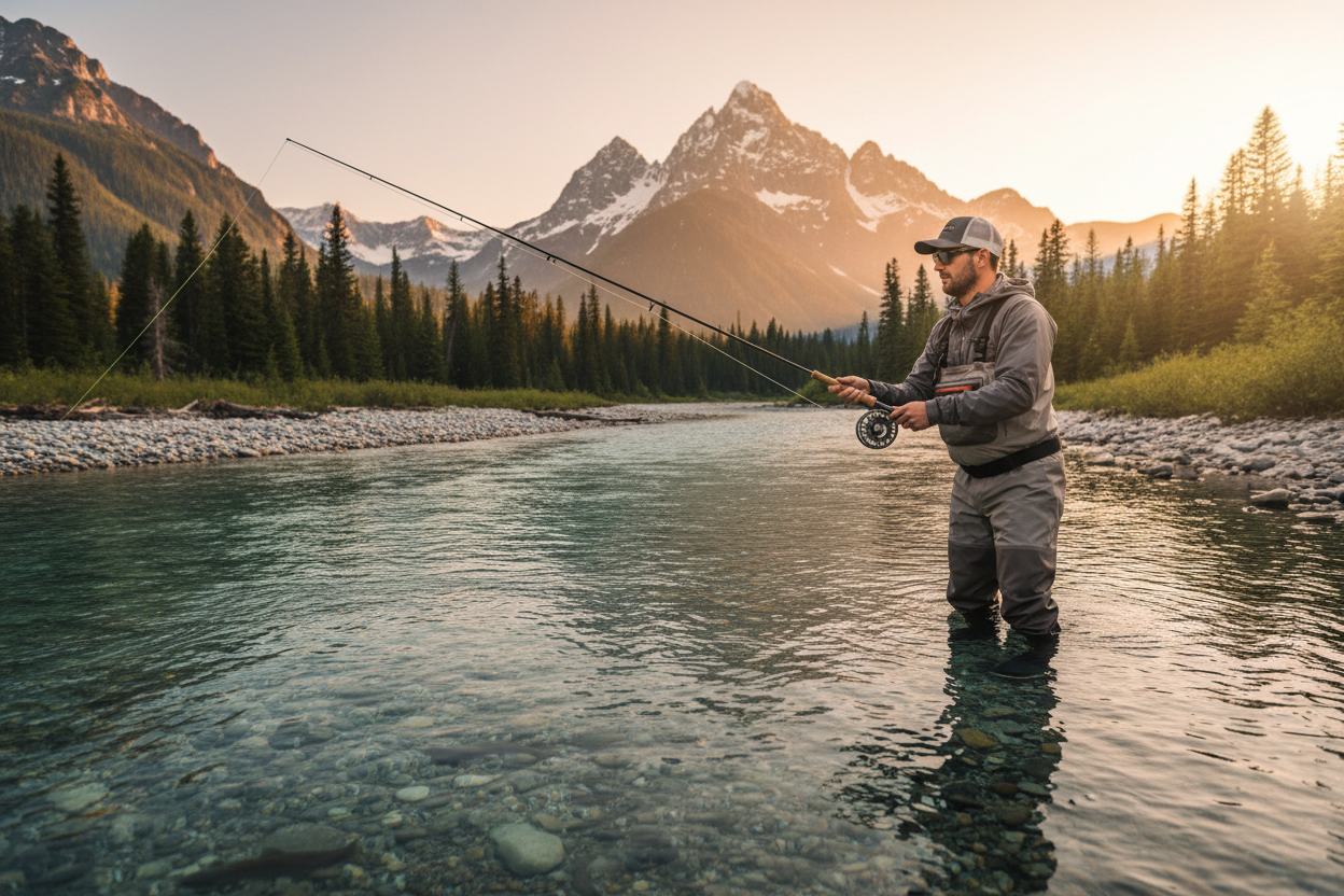 Fly Fishing Alpine River