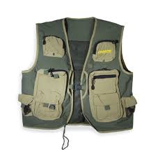 Gilet da Pesca Camor in tessuto tecnico multitasche per pescatori, leggero e pratico, ideale per le sessioni di pesca all'aperto.