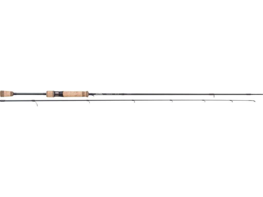 Loomis & Franklin Finesse Rig IM7 ultralight spinning rod with sensitive tip and ergonomic design.