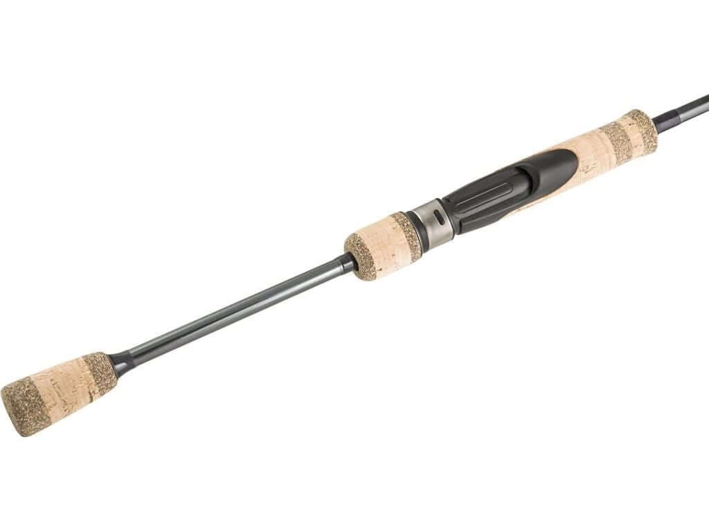 Loomis & Franklin Finesse Rig IM7 ultralight spinning rod with sensitive tip and cork handle