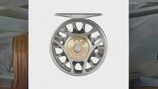 Loomis & Franklin Fliegenrolle ULT Gold 85mm #4/5/6