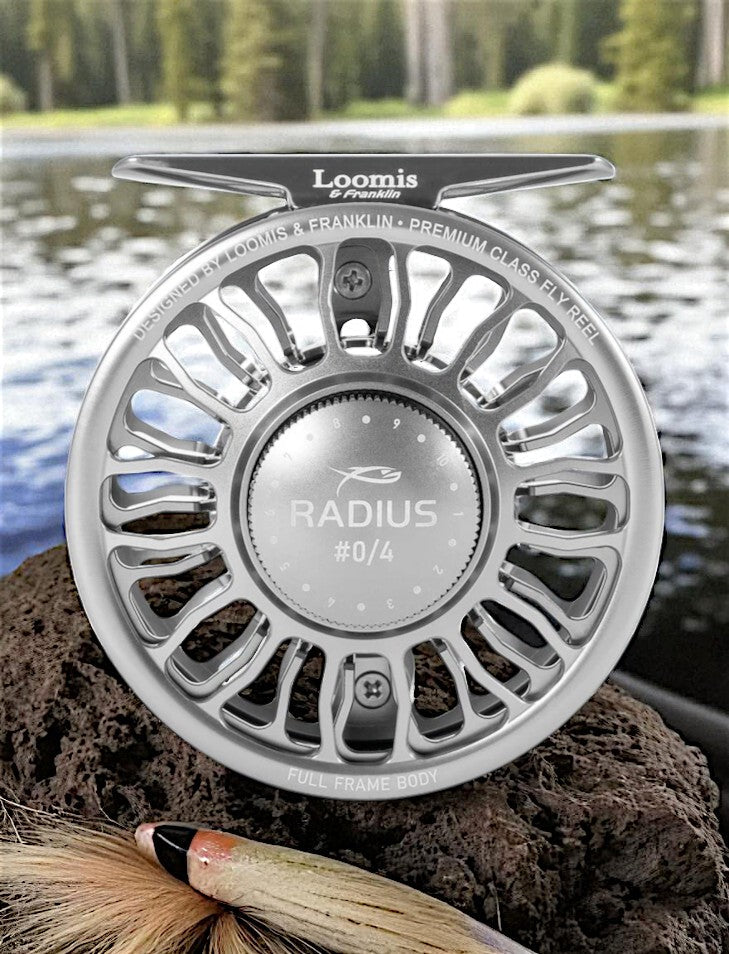 Loomis & Franklin FLY REEL RADIUS * 0/4 * 74mm FISHING TIME, è tempo di pesca!
