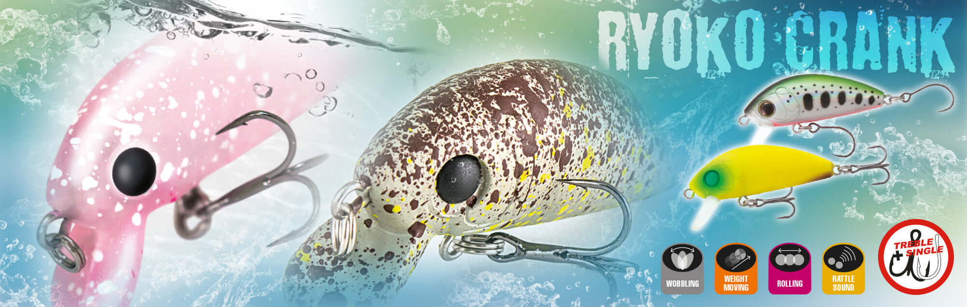 Rapture Pro Ryoko Crank 45mm/4g - FISHING TIME, è tempo di pesca!