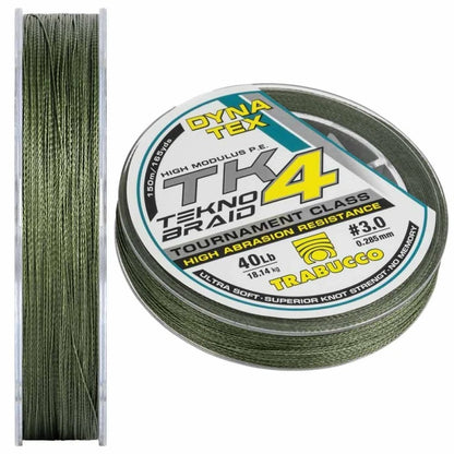 DYNA TEX TK4 TEKNO BRAID*MG*150m/6b*0.100 mm - FISHING TIME, è tempo di pesca!
