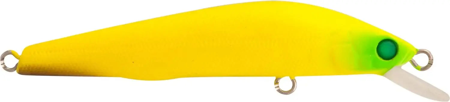 Rapture PRO GombeI Minnow - esca galleggiante gialla di 60 mm e 3 g per la pesca ai predatori.